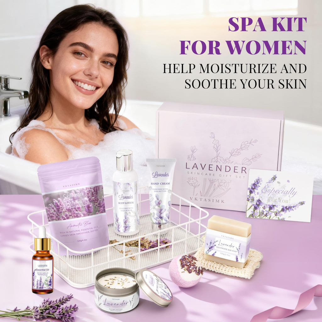 Lavender Relaxing Home Spa Set Q21204