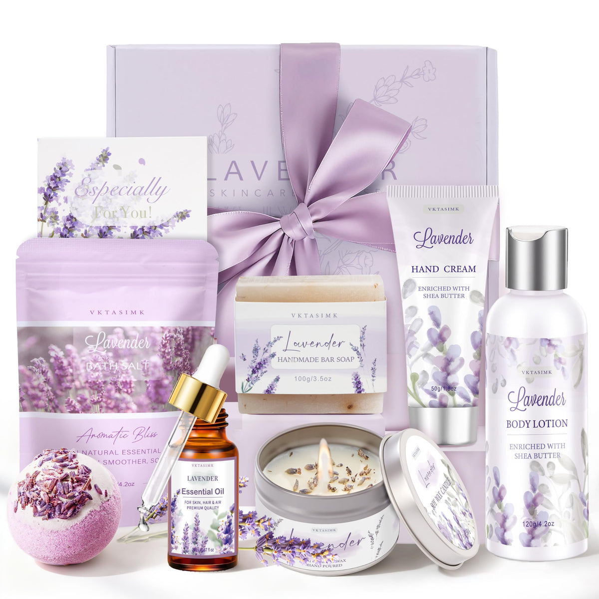 Lavender Relaxing Home Spa Set Q21204