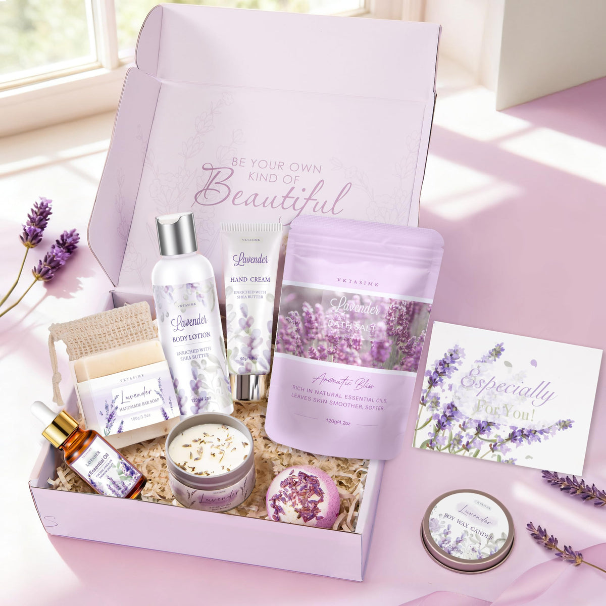 Lavender Relaxing Home Spa Set Q21204