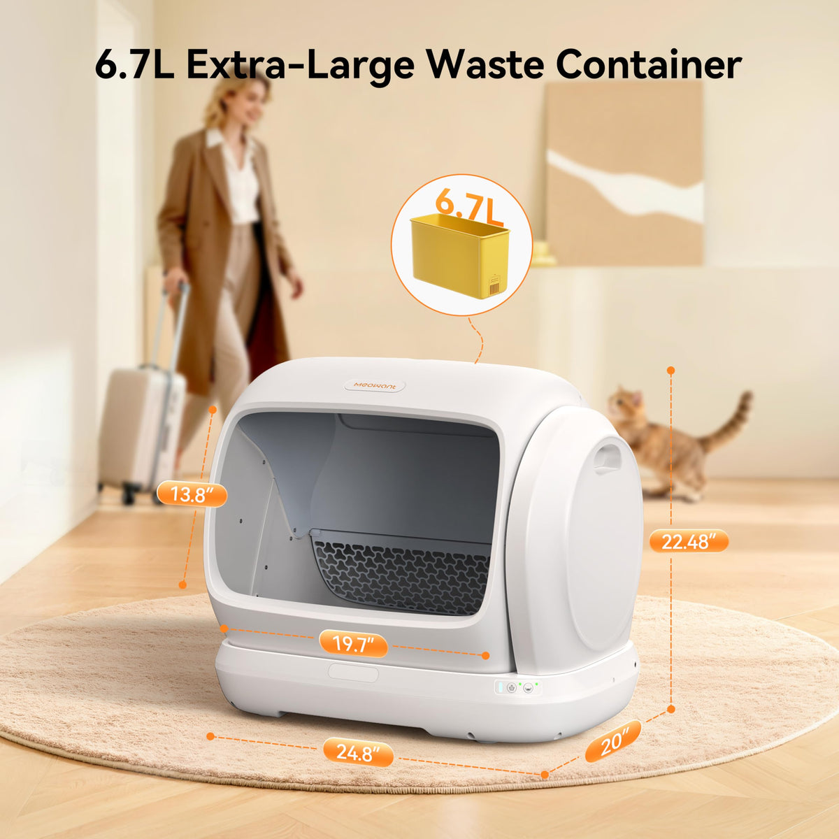 Automatic Cat Litter Box Extra-Large W790