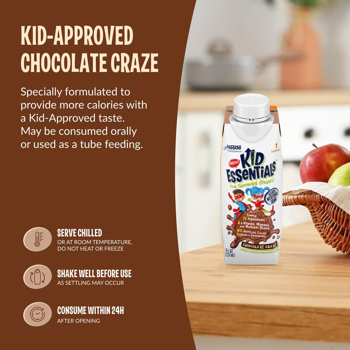 Chocolate Nutritional Drink 8 Fl Oz A695