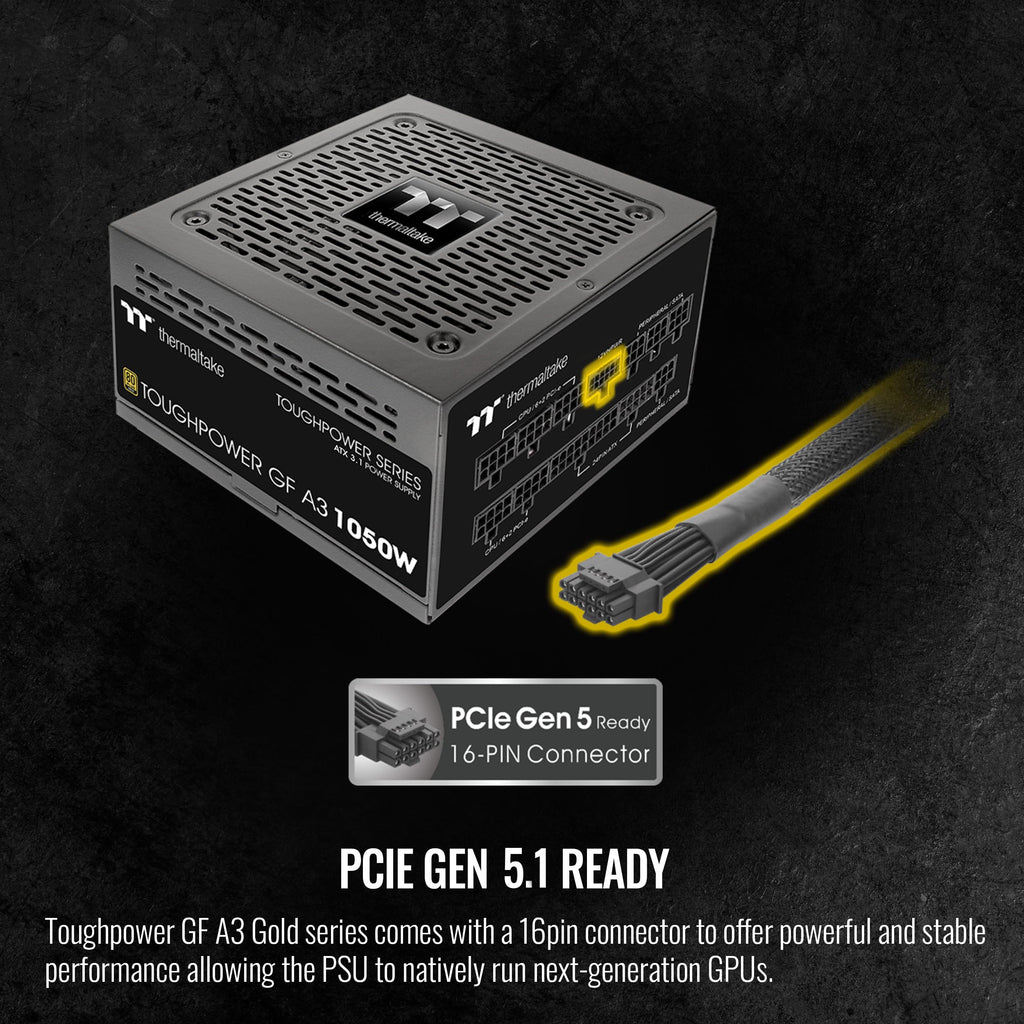 1050W 80+ Gold ATX 3.1 Power Supply Z497402
