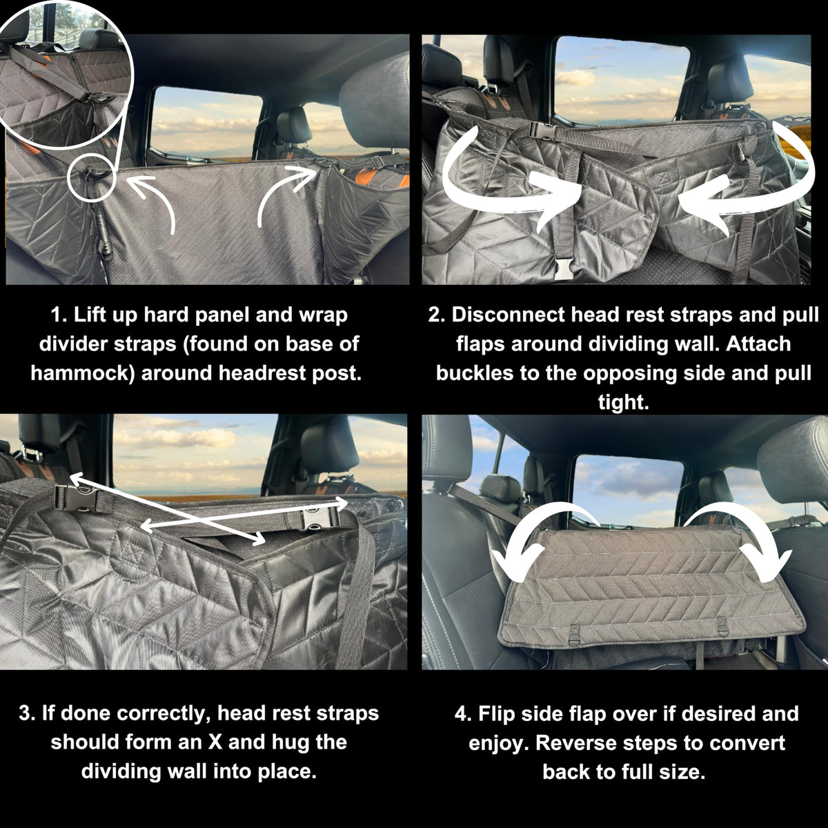 Back Seat Extender for Dogs V221770