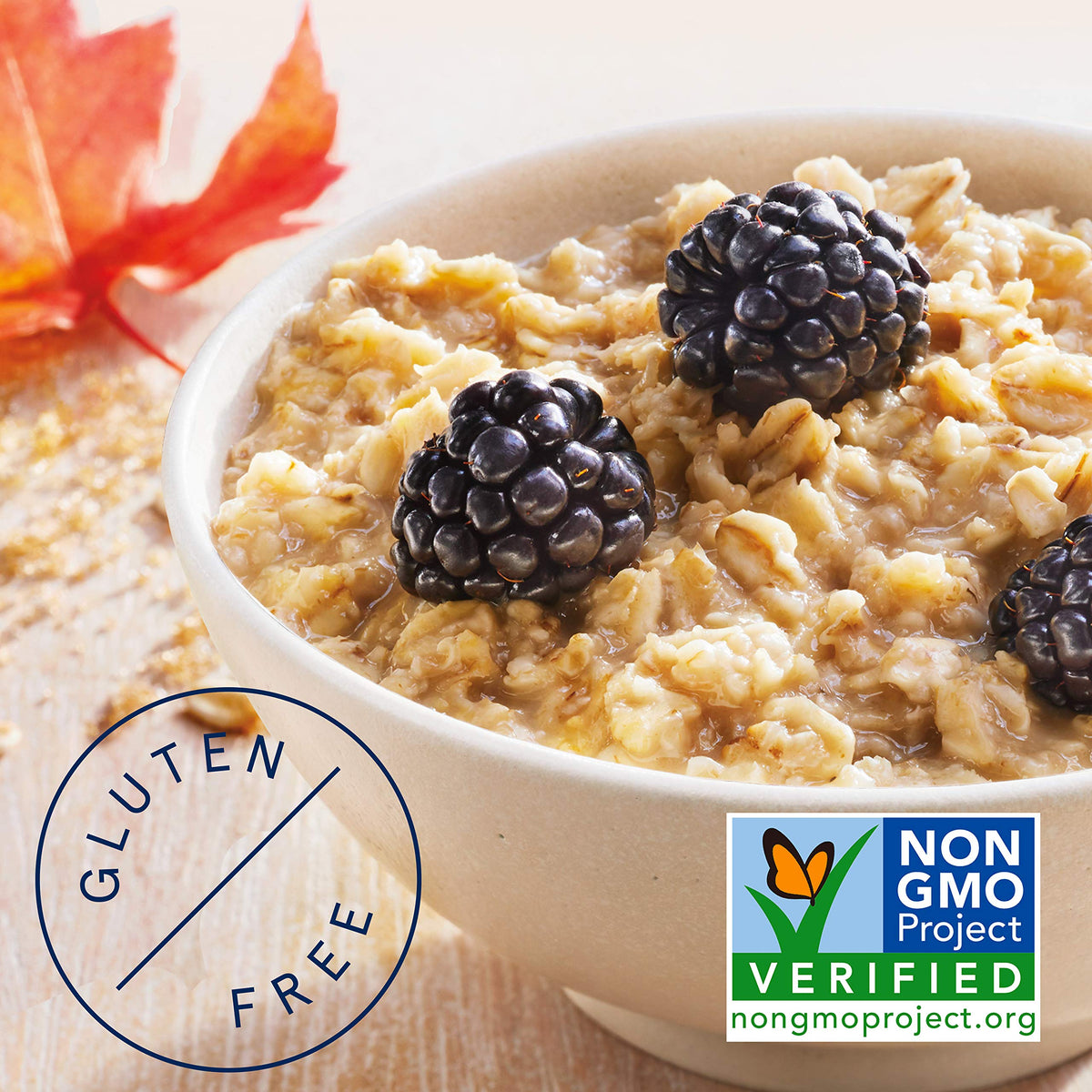 Instant Oatmeal, Gluten Free, Maple & Brown Sugar, 1.51 Oz (Pack of 8) N3283