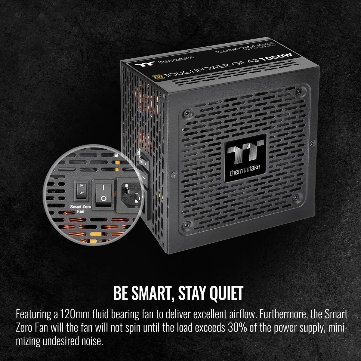1050W 80+ Gold ATX 3.1 Power Supply Z497402