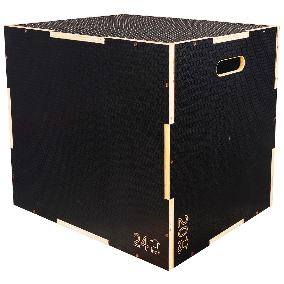3 in 1 Non-Slip Wooden Plyo Box T80552
