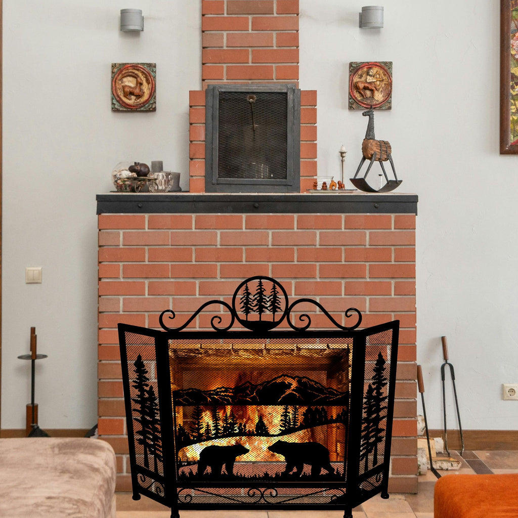 3-Panel Fireplace Screen Q556954