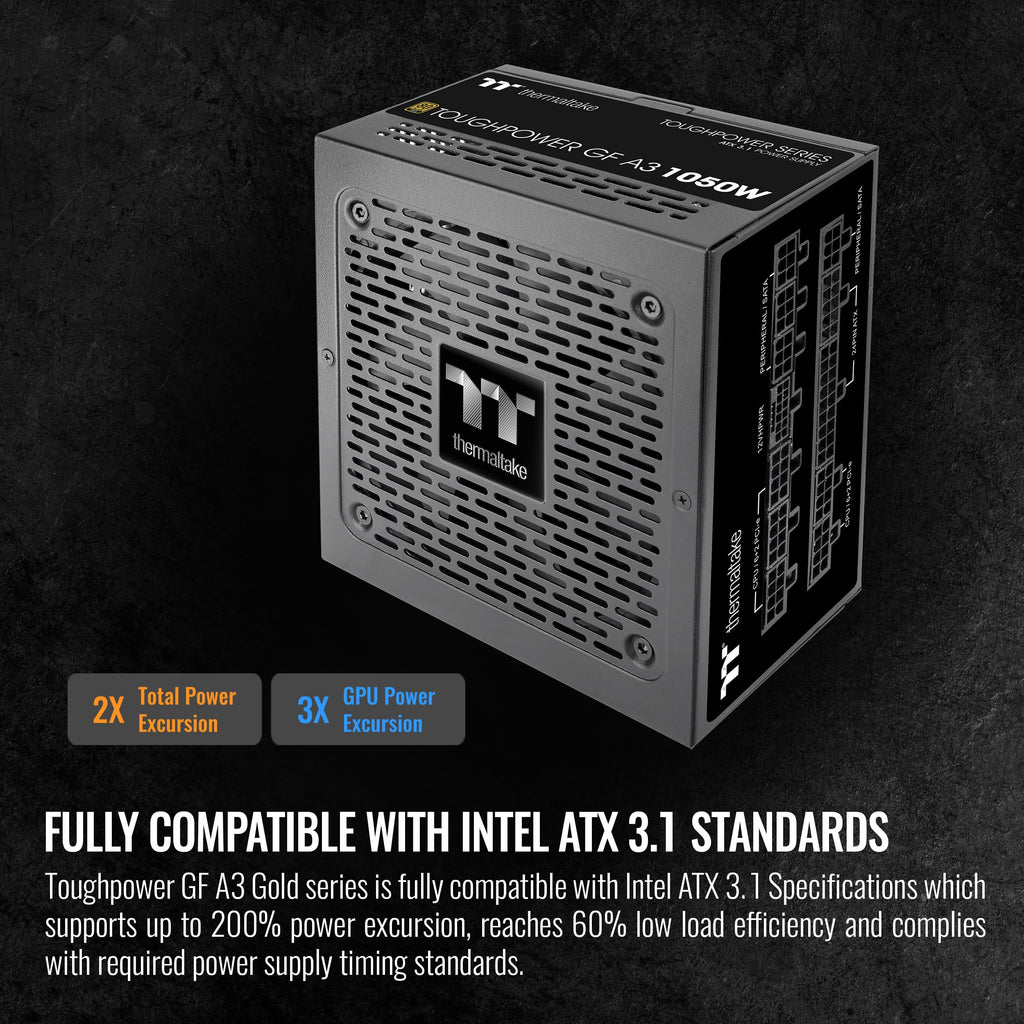 1050W 80+ Gold ATX 3.1 Power Supply Z497402