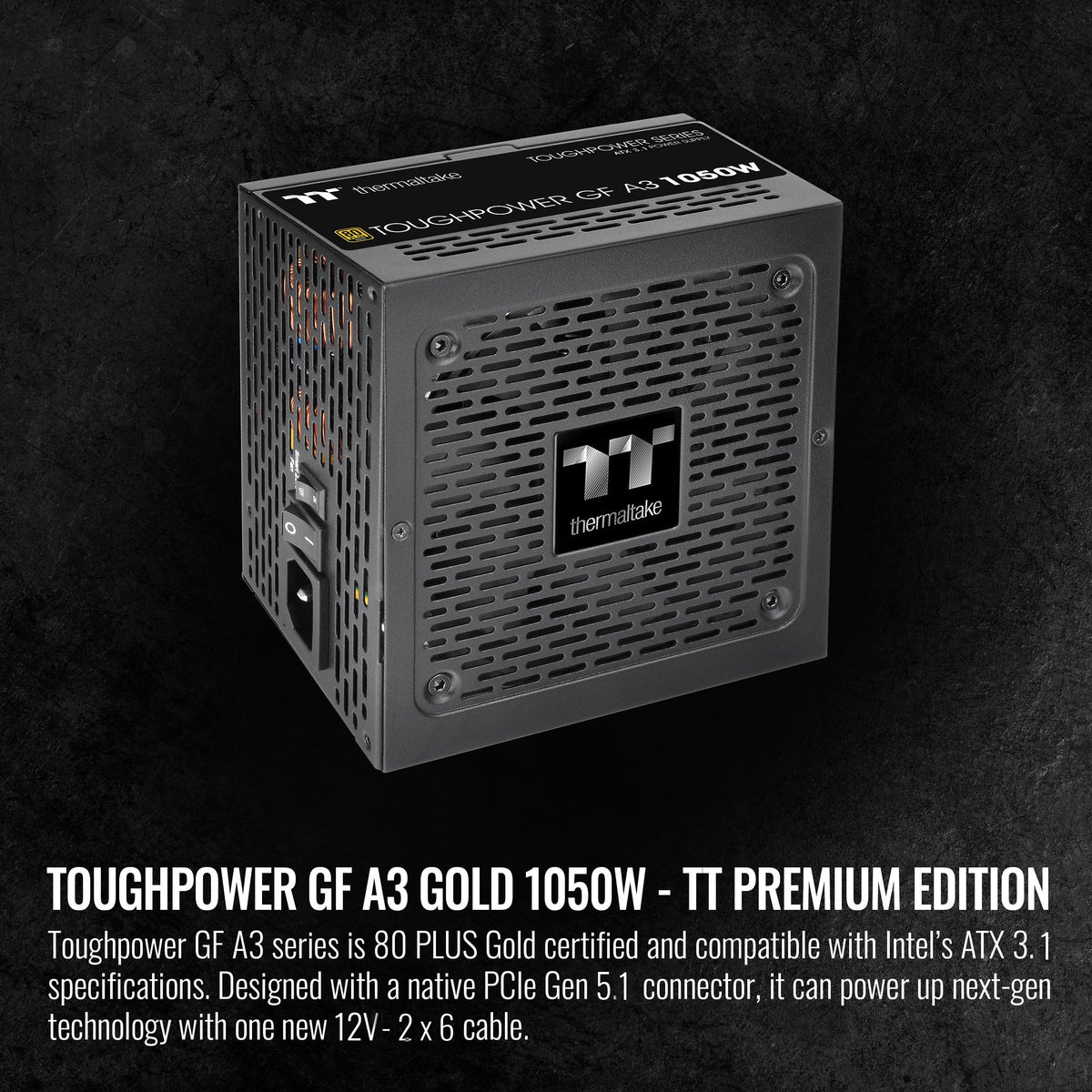 1050W 80+ Gold ATX 3.1 Power Supply Z497402