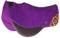 32" x 32" Western Contoured Wool Felt Saddle Pad Y68324