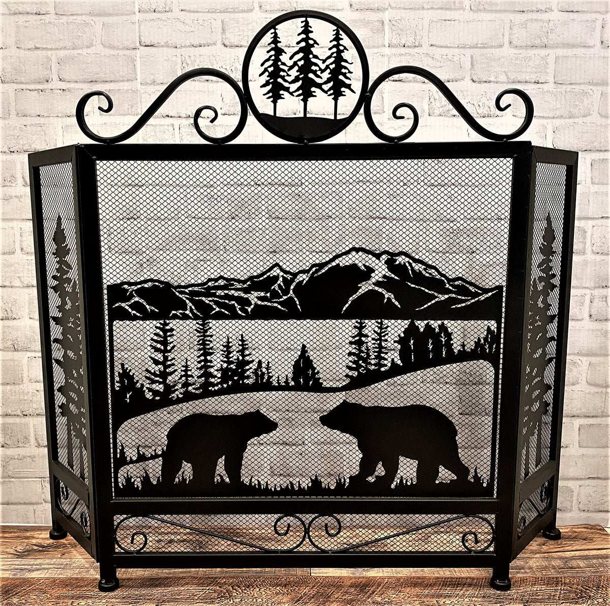 3-Panel Fireplace Screen Q556954